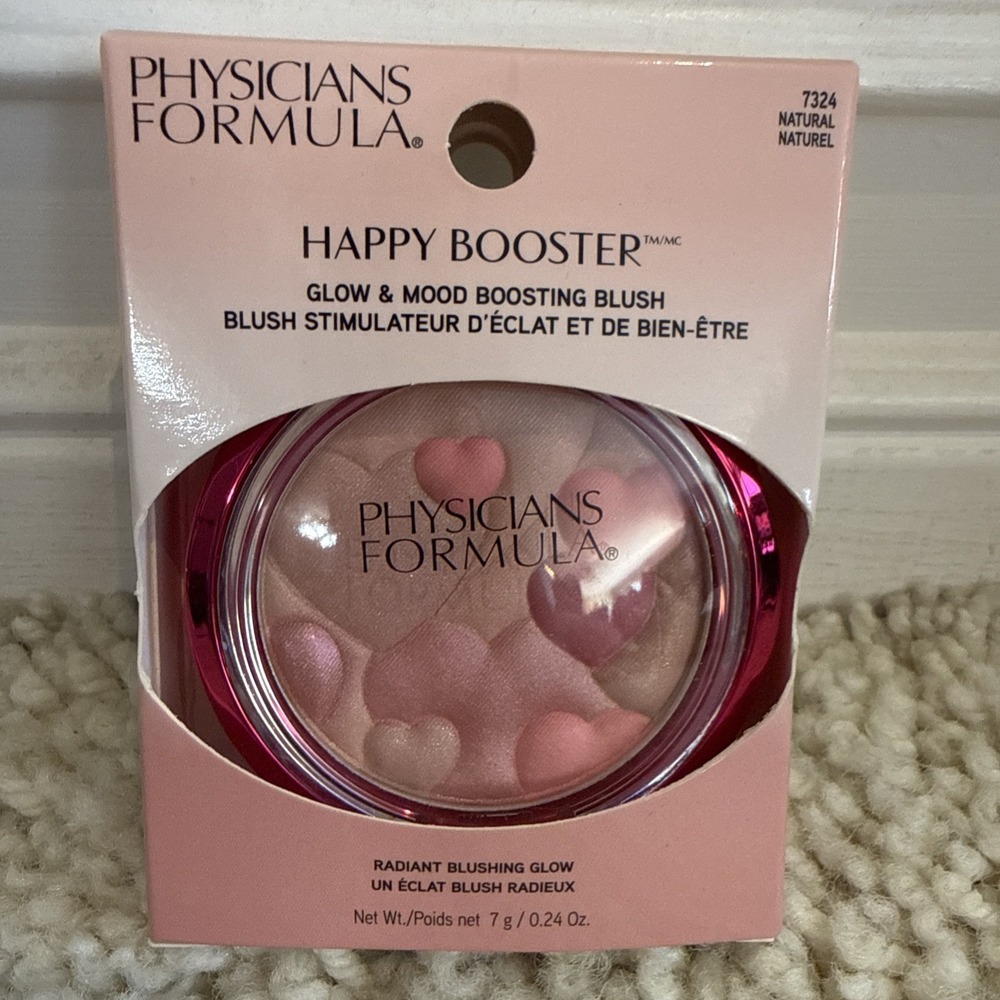 Physicians Formula Happy Booster Glow and Mood Boosting Blush, Natural, #7324
